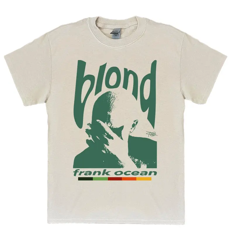 Frank Ocean BLOND POSTER Short Sleeve Shirt, blond album music gift style tee, Blonded Trends Design T-shirt