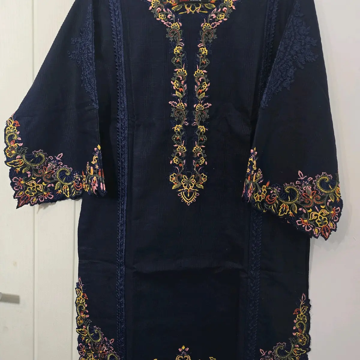 Women's Khadar Embroidered Suit - 2 Piece Set for Comfort - Womenswear