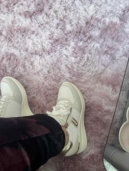 Product Review of 4132 Womens Wedge Lace Up Comfy Classic Trainers Pumps Shoes from H**s H**i 0