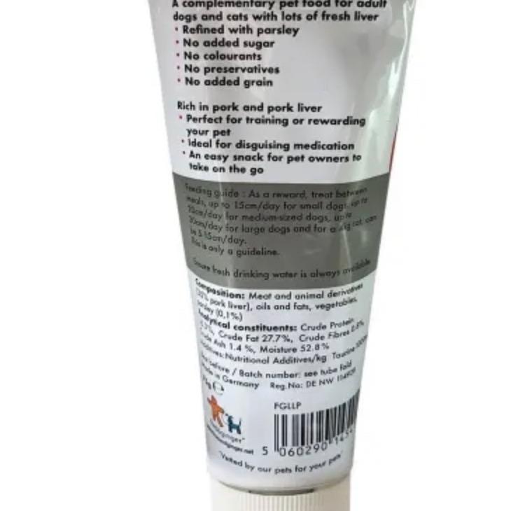 Fred and Ginger Luxury Liver Pastes Assorted Flavours for Dogs dog  food 2