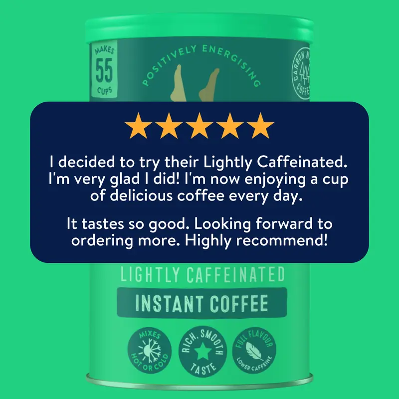 Lightly Caffeinated Instant Coffee 2