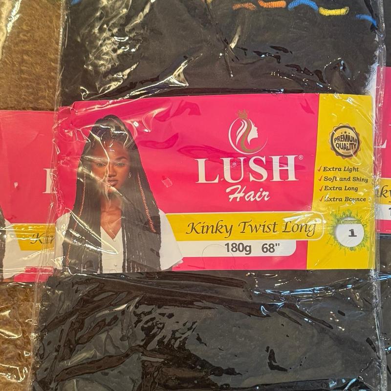 30-Inch Lush Kinky Twist with Color 1,33,27 and 900 1