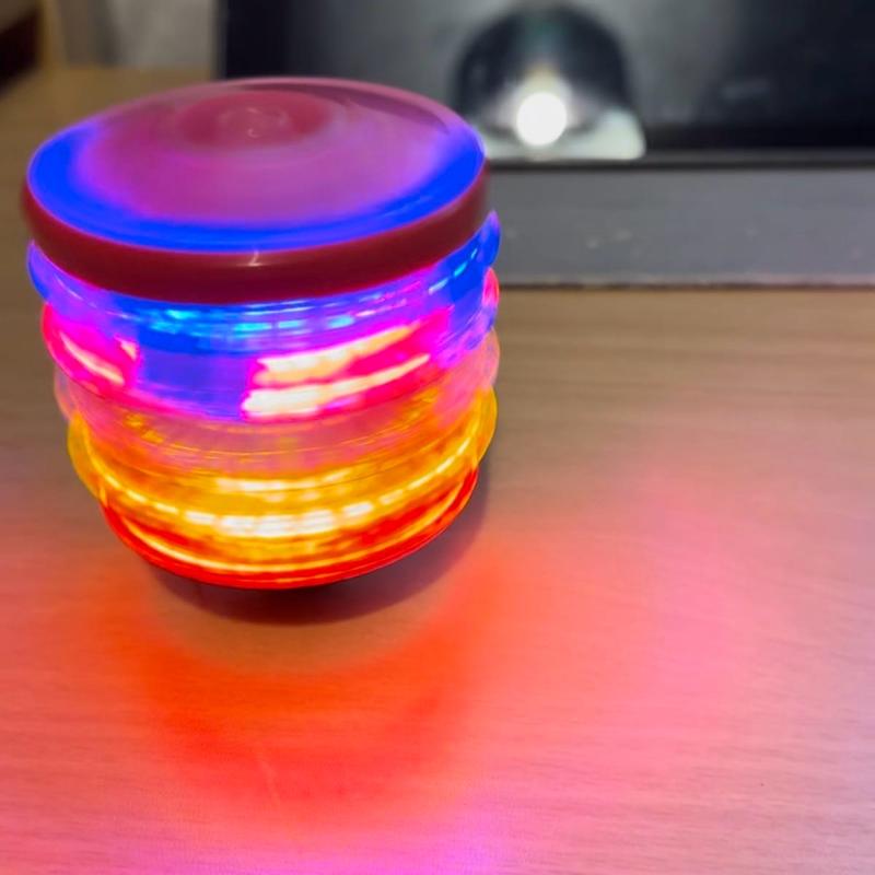 MQ SUPER Spinning Top Gyro Spinner Laser LED Music Flash Light Kids Toys Xmas Gift 5