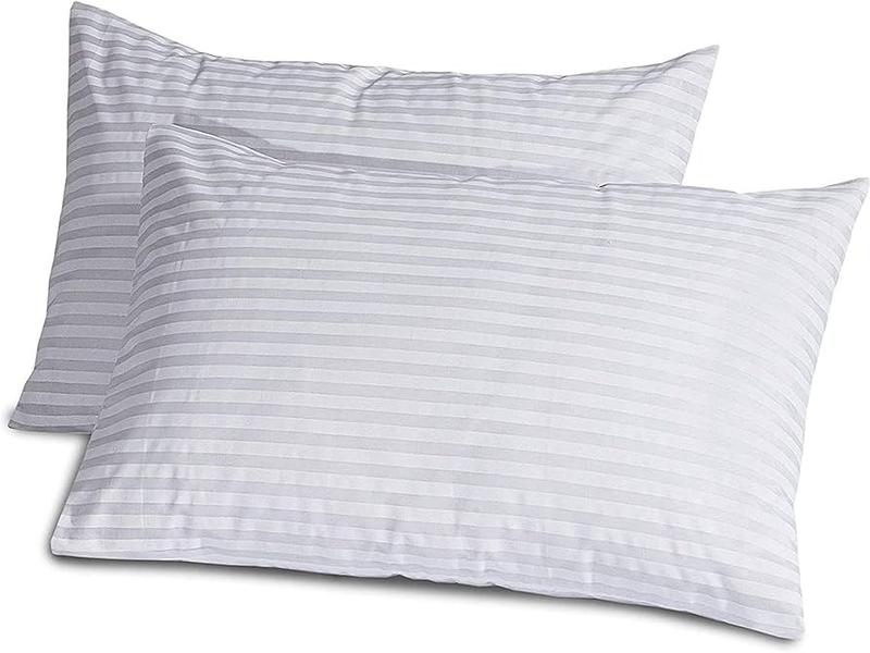 BHS Pillows - Pack of 4 Pillows / 2 Pairs of Extra Filled, Medium/Firm Mattress Feel, Anti-Allergic, Breathable 4