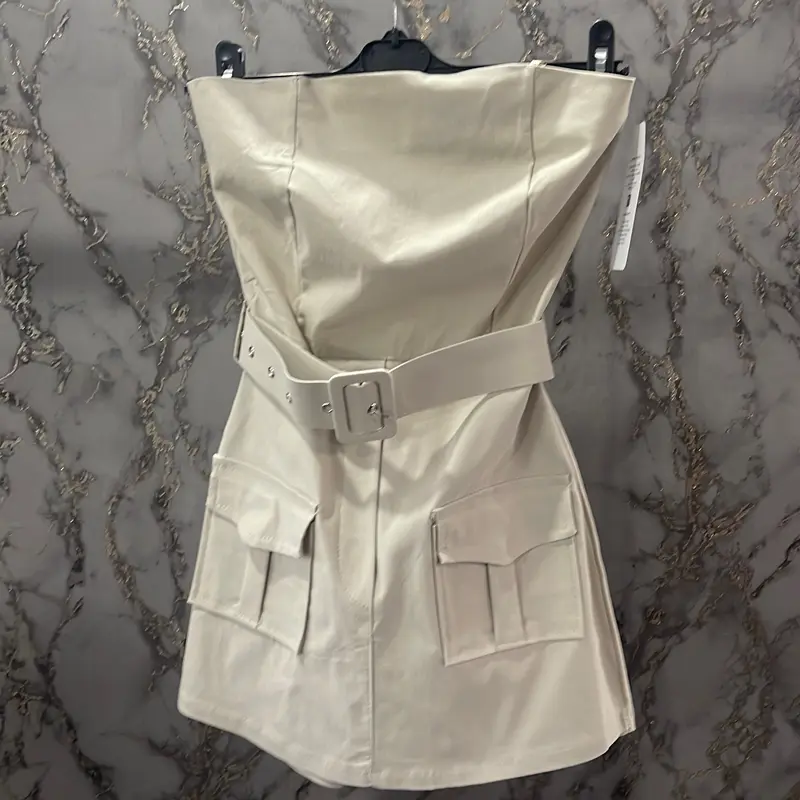 Belted Cargo Skort Dress 4