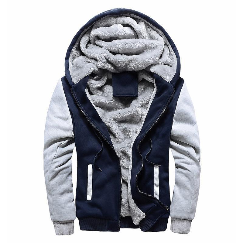 Men's Jacket Camouflage Thicken Winter Jackets for Men Fleece Long Sleeve Coat Man Casual Hoodies Streetwear Men's Coats 3