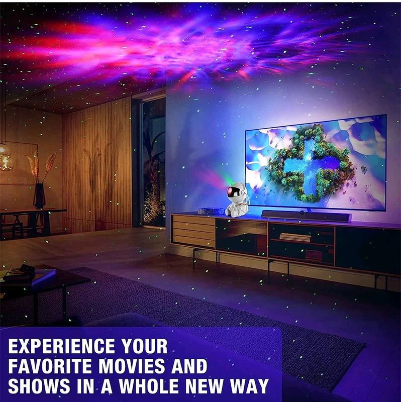 Galaxy Star / Guitar Astronaut Projector LED Night Light Starry Sky Porjectors Lamp Decoration Bedroom Room Decorative For Children Gifts for parties birthdays gaming room 7