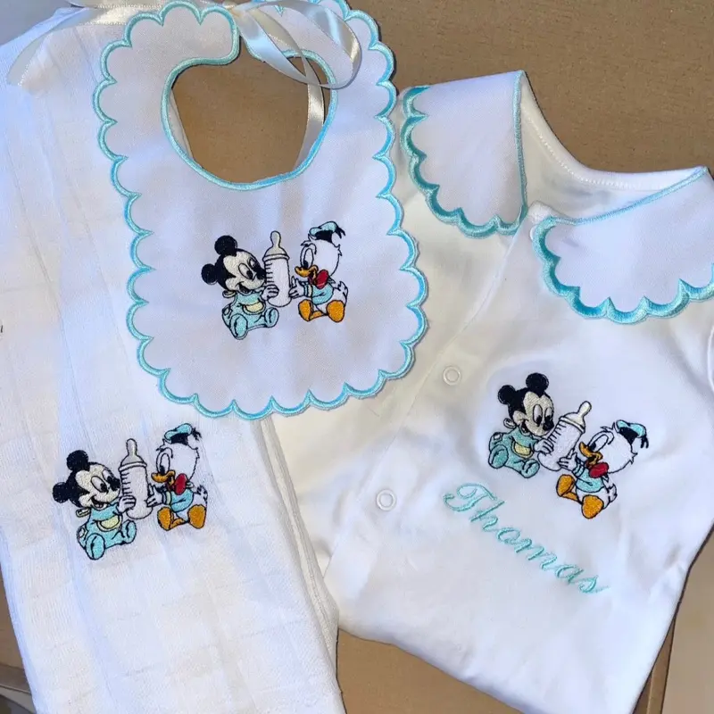 Baby Mickey & Donald Handmade Set