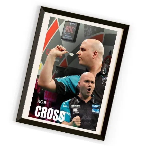 Darts, Sports poster, Dart Poster Prints, Rob Cross, man cave, Game Lounge Wall Art, Dartboard Art,poster #19 0