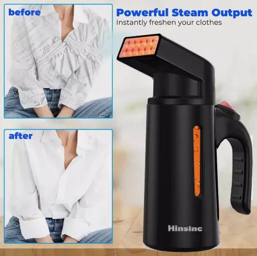 Fast Heat Hand Held Garment Steamer for Clothes Portable Travel Home Steam Iron 1