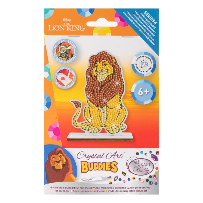 Mufasa Crystal Art Kit – Disney Buddies Series | DIY Diamond Painting 5