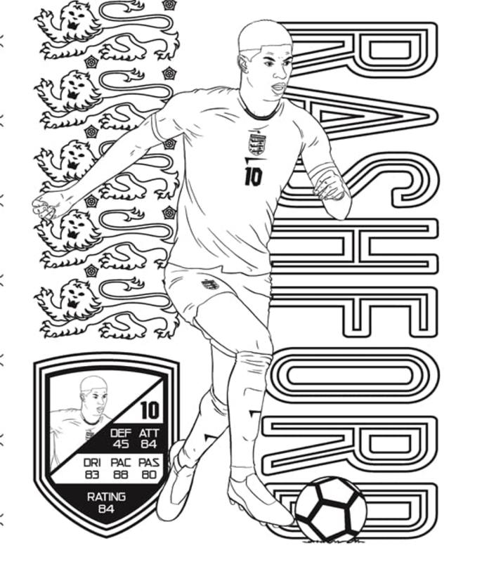 Ultimate Football Heroes Colouring Book Revised & Updated Euro 2022  Edition Paperback 2