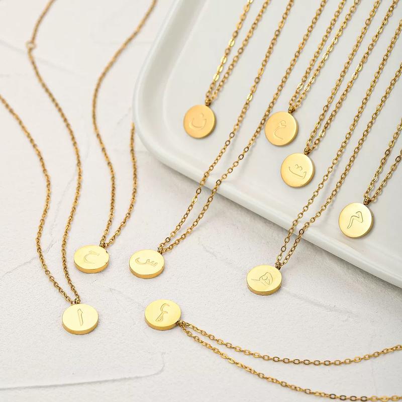 Arabic Letter Necklace 3