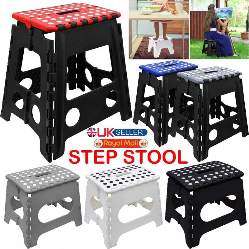 Product Introduction of Multi Purpose 150KG Folding Step Stool Heavy Duty Home Kitchen Foldable Small Medium Large 7