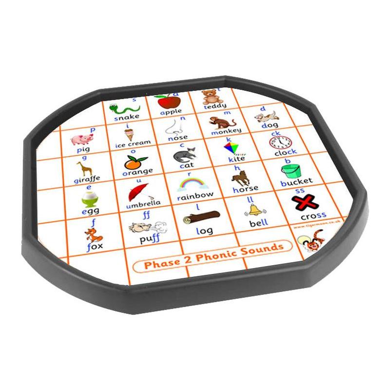 Phase 2 Phonics Tuff Tray Mat 1