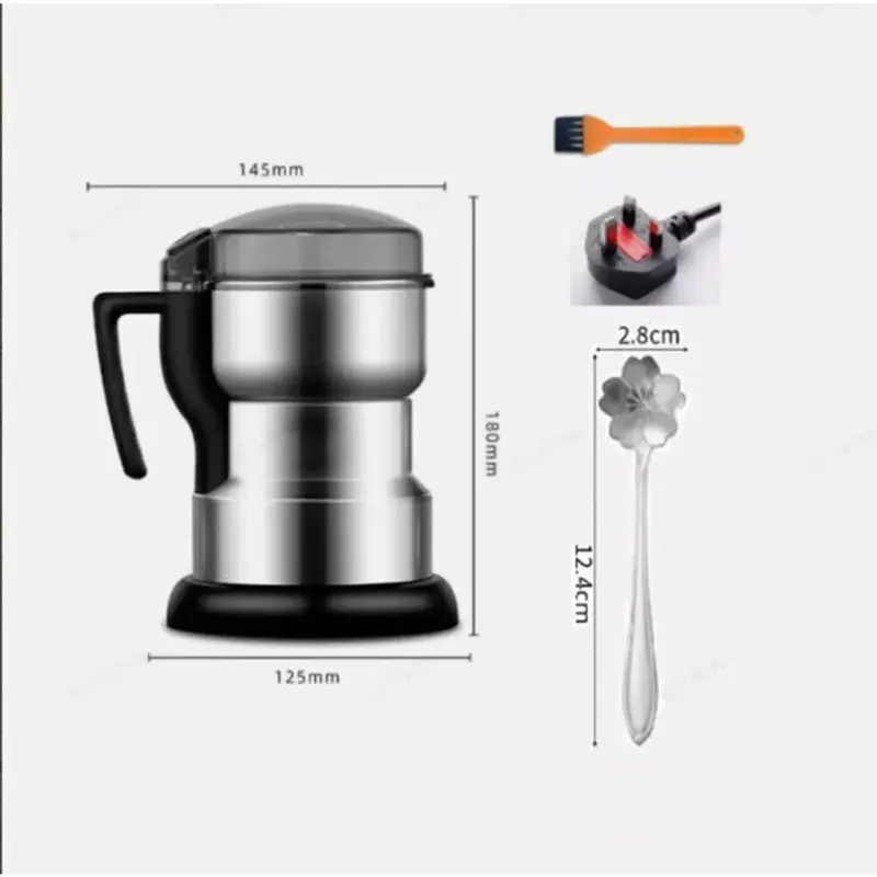 400W Electric Coffee Grinder Grinding Milling Nut Bean Spice Matte Blade Blender 4