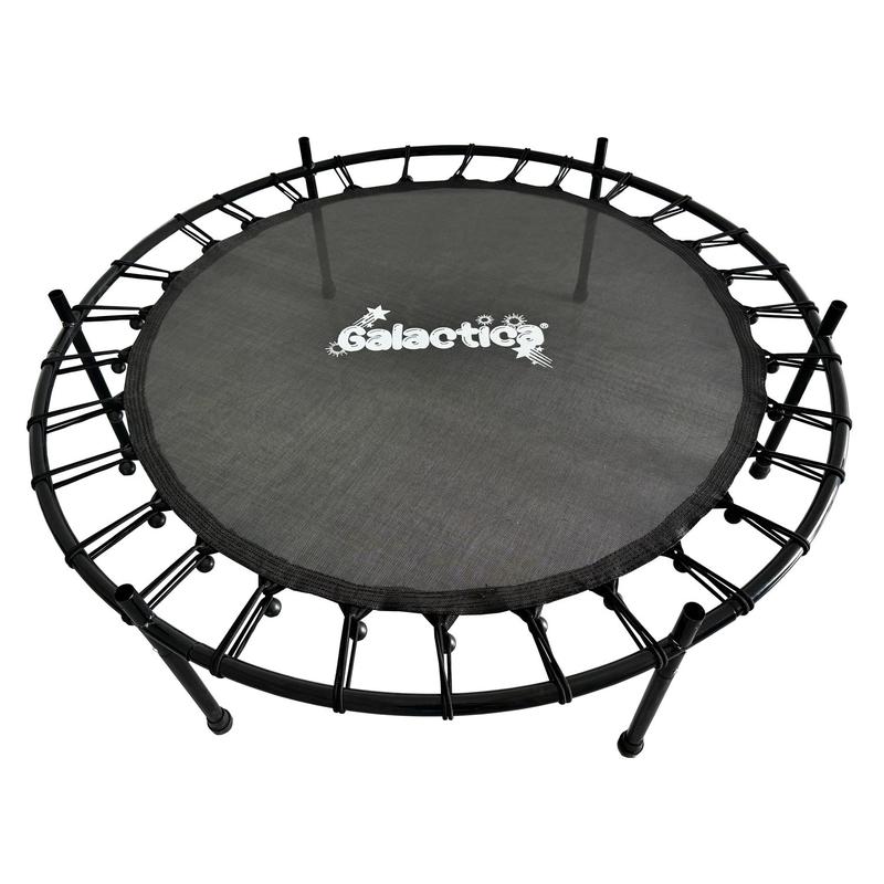 GALACTICA NEW Mini Trampoline | 4.5FT 55" with Safety Net Enclosure | Indoor Outdoor Children’s Activity Junior Trampoline 3
