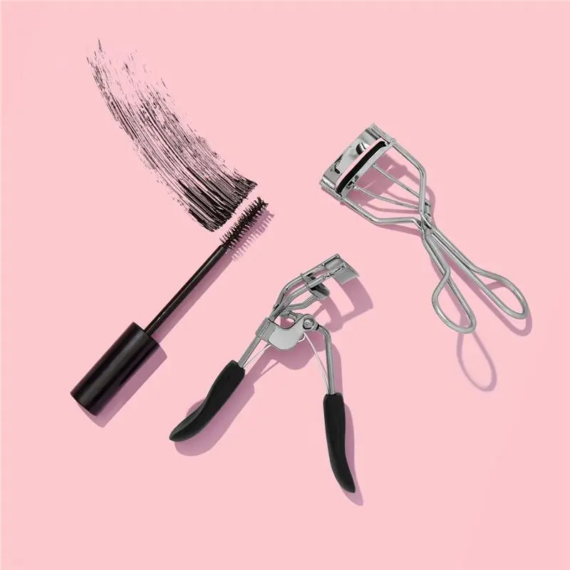 Pro Eyelash Curler Strong, Contoured, Lifting Creates Long Lasting, Eye-Opening, Voluminous Lashes Includes Additional Rubber Replacement Pad Gunmetal,84067 Makeup Cosmetic 1