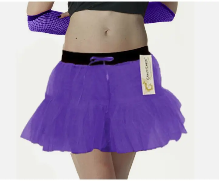 2 LAYER TUTU SKIRT GIRLS KIDS CHILDRENS FANCY DRESS PARTY NEON DANCE 5-10 YEARS 5