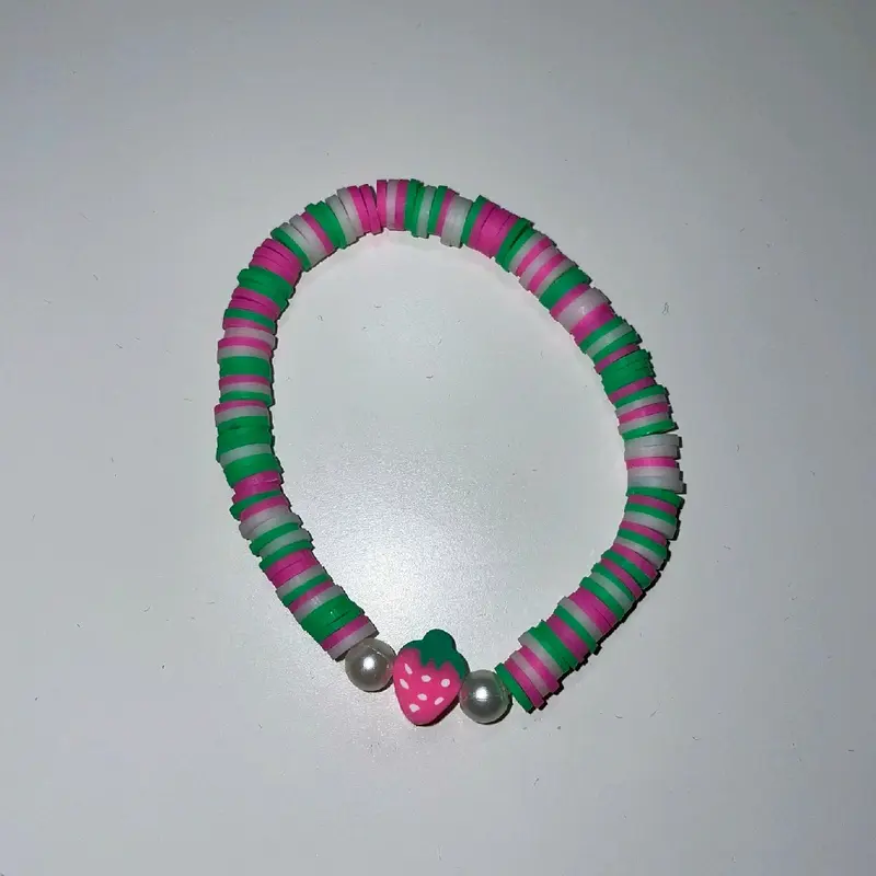 Handmade Clay Bead Braceletd and Necklace Collection 4