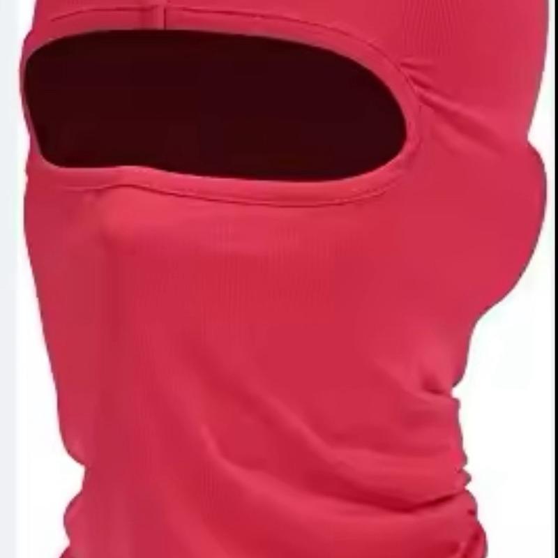 Ski Mask Balaclava for Outdoor Sports and Cycling - Solid Color with UV Protection and Windproof Hood 7