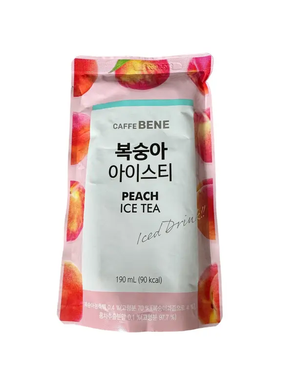 Caffe Bene 190ml Iced Drinks Pouch, choose from coffee or fruity flavours 3