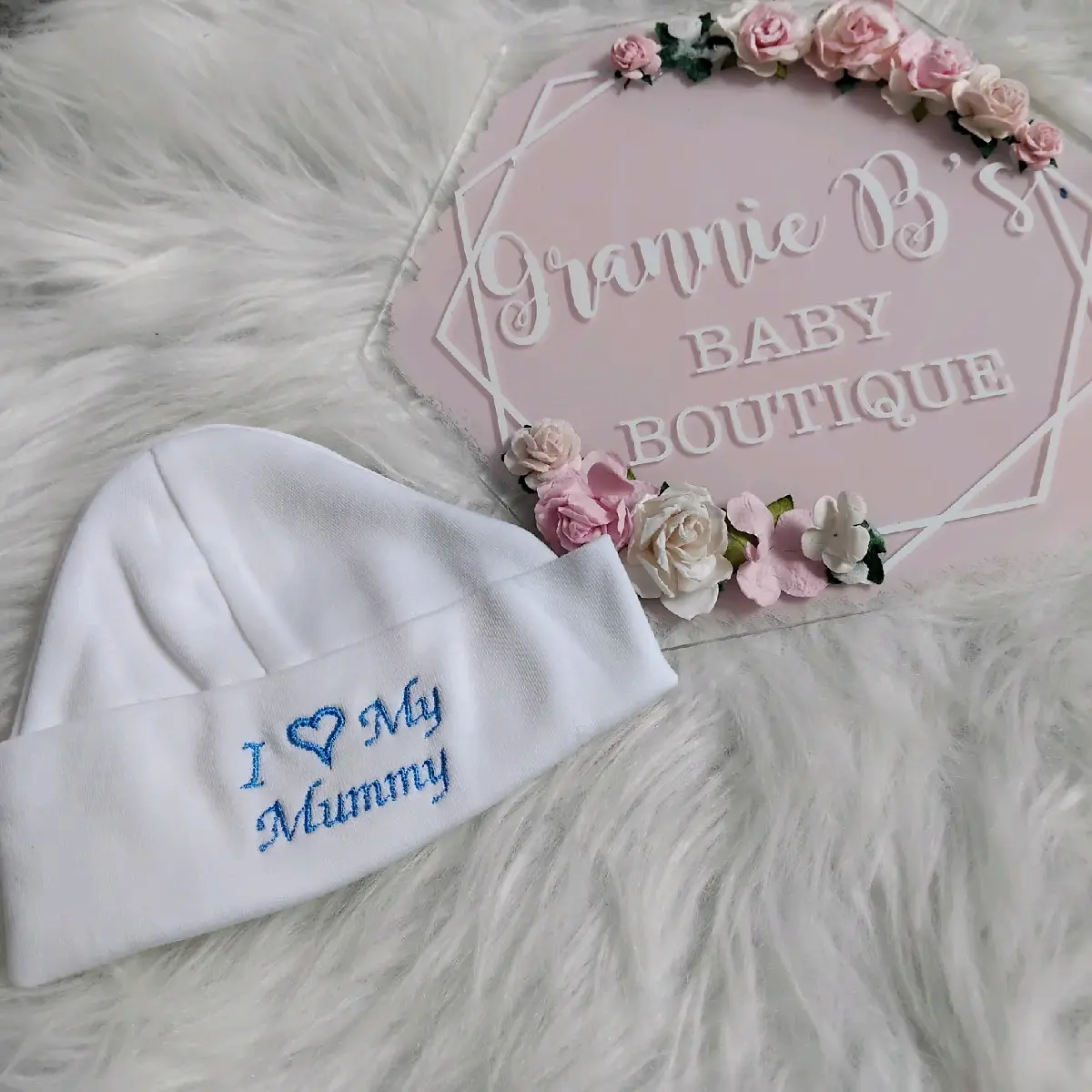 Soft Newborn Hats - Blue/Pink Mix, Unisex, 0-3 Months, Summer