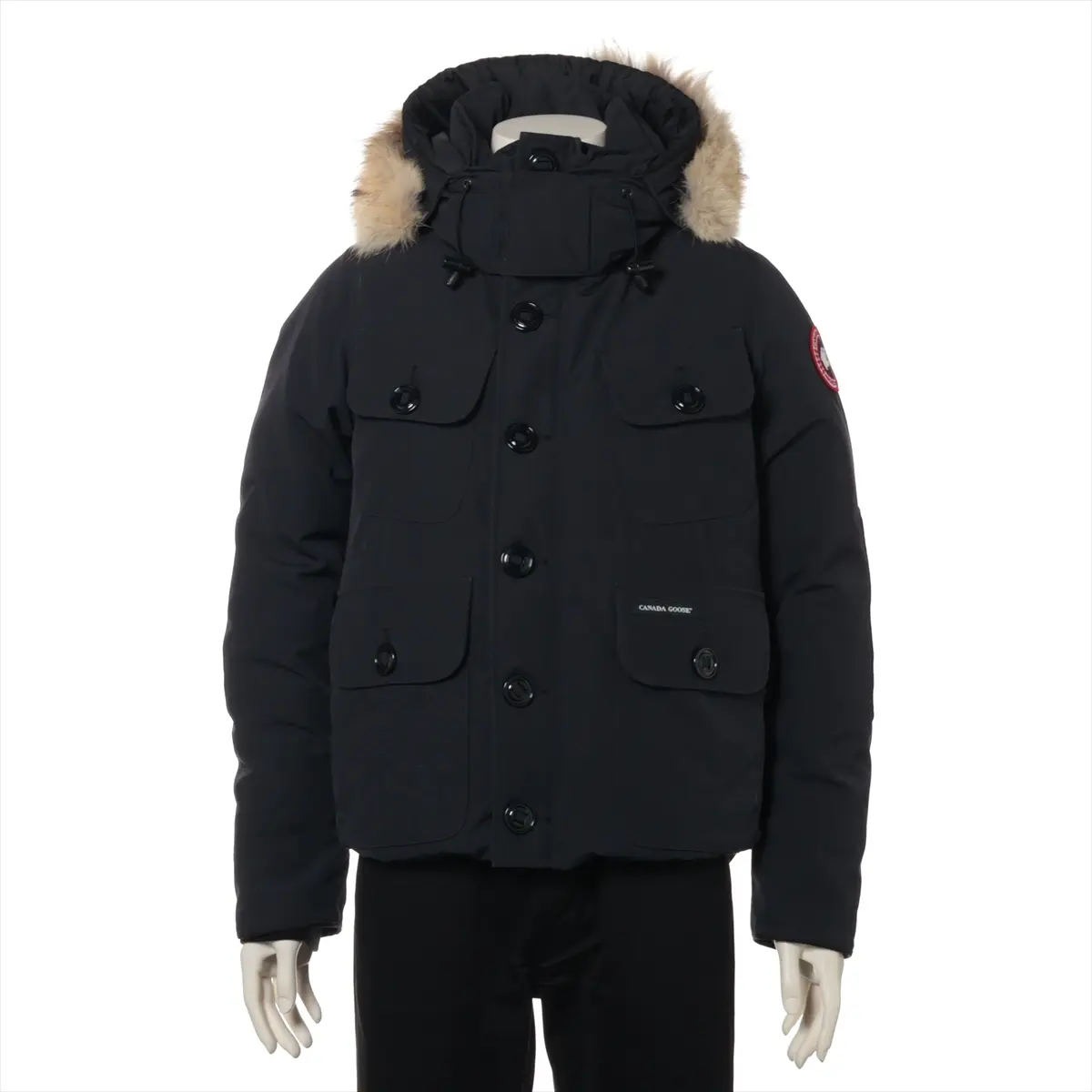 Canada Goose RUSSELL Black Jacket - Pre-owned #361, S/P Menswear Coats Man Casual