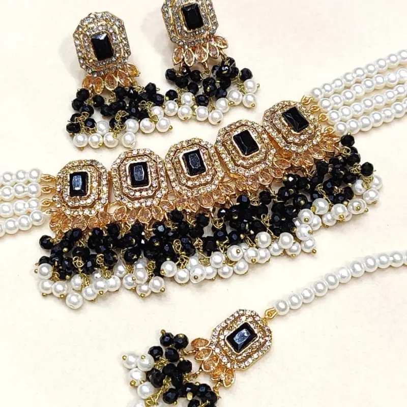 Nayra Nayab Jewellery Set - Perfect Mehndi Desi Jewelry for Any Occasion 1
