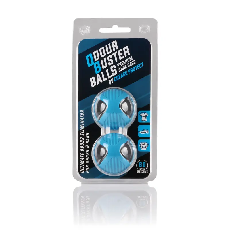 Odour Buster Balls - Ultimate Sneaker Deodoriser & Freshener - Fresh Scent for Shoes & Bags - by Crease Protect Footwear Comfort Natural 0