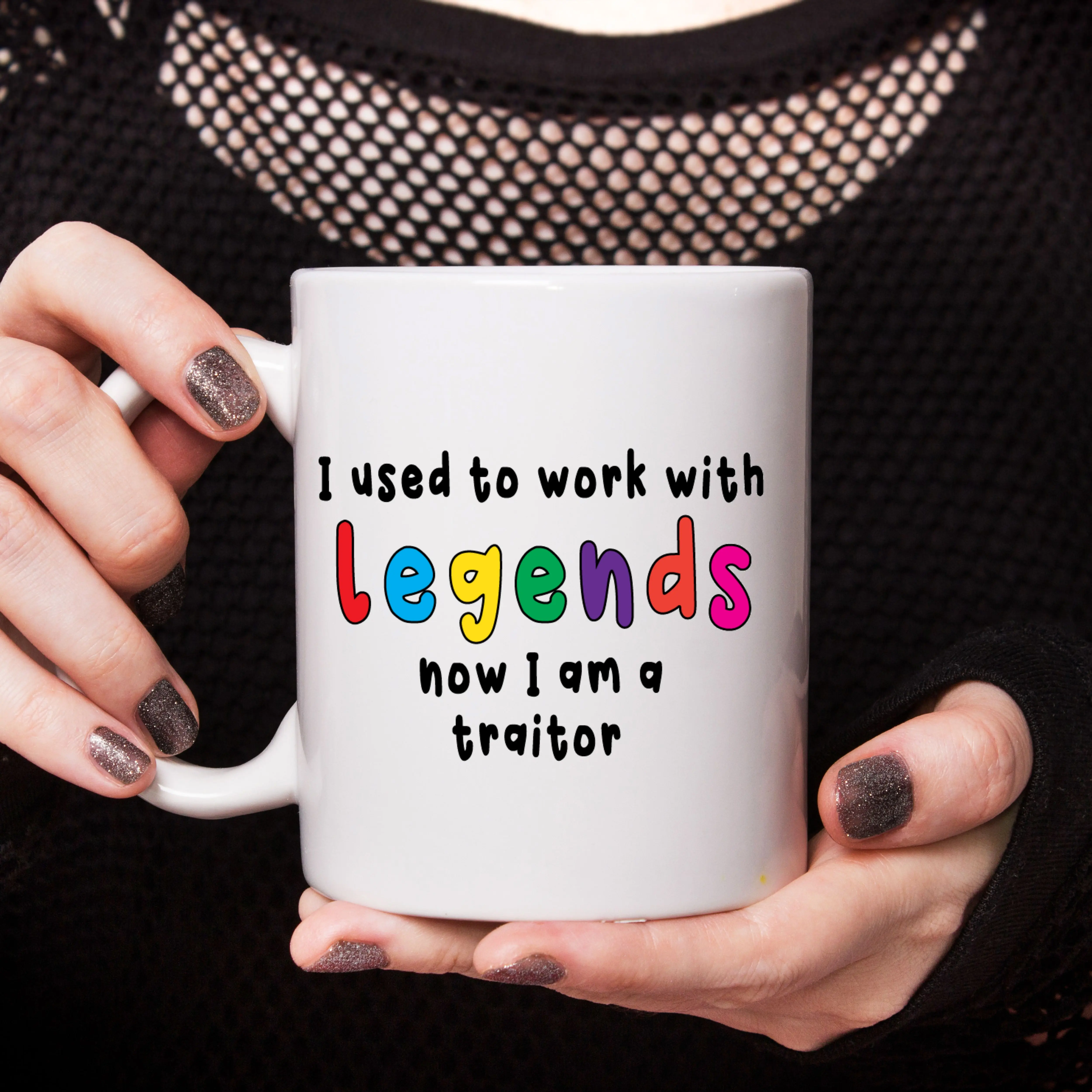 Work Leaving mug I Used to Work with Absolute Legends Mug | Funny Work Gifts | Funny Work Colleague Gifts | Leaving Gifts for Colleagues | Colleague Leaving Gifts- Coffee Cup Classic Drinkware Ceramic Drink