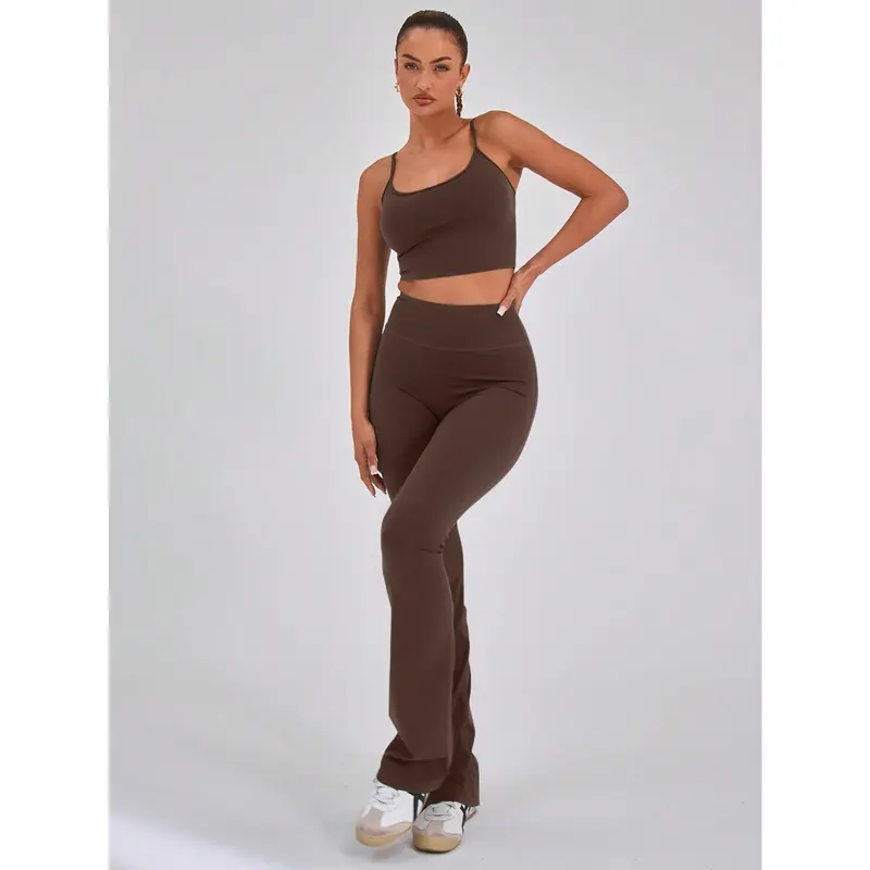 Musera Sport Longline Spaghetti Crop Top Only 3