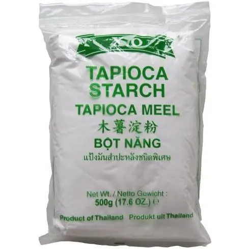 X.O Brand Premium Quality Tapioca Starch 500g - Ideal for Baking and Cooking, Gluten-Free Ingredient