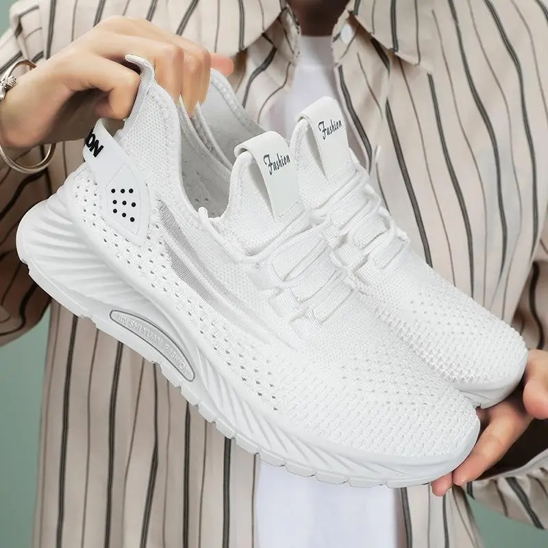 Shoes Women Summer Burst Foreign Trade Women's Shoes Wholesale Net Surface Breathable Sports Shoes Comfortable Soft Sole Casual Shoes Single Shoe Women Walking Shoes Footwear Trainer Closed Runner Training Athletic Sneaker Girl Running 3
