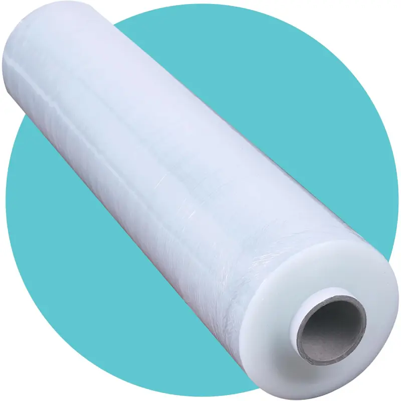 Pallet Stretch Shrink Wrap Roll (400mm x 250m) - Pick Qty & Colour - Heavy Duty Pallet Wrap, Industrial Stretch Wrap, Packaging Cling Film, Strong Plastic Wrap, Luggage Wrap (Clear, 1 Roll) 0