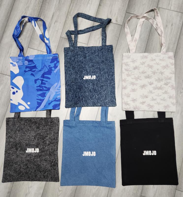 JMOJO Denim Regular Cotton Tote Bag - Available in Various Colours 2