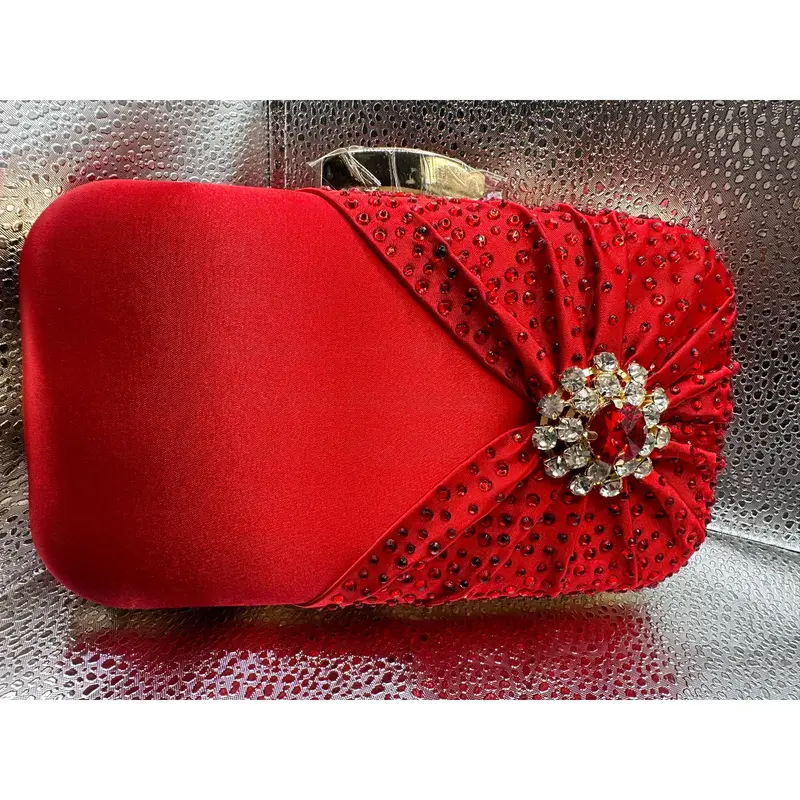 Crimson Couture Clutch for Women - Elegant and Luxurious Handbag 3