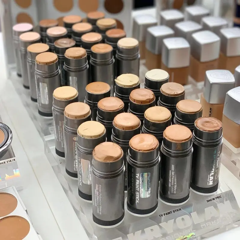 Kryolan TV Paint Stick - All colours - High pigment Long-Lasting professional makeup Matte Finish Concealer Contour Foundation Cosmetic Creamy concealer  full  coverage ultra  cover  concealer 2
