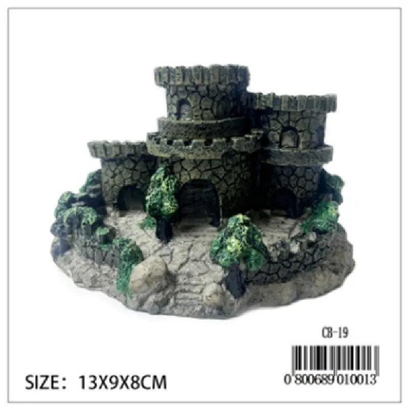 Aquarium D  cor Castle Ruins CB-19 0