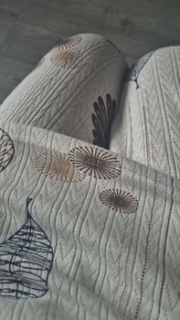 Product Review of Women’s Warm Cotton Pajama Set for Winter - Cozy Long Sleeve 3 Button Down Sleepwear with Leaf Print from F**s L**e 1