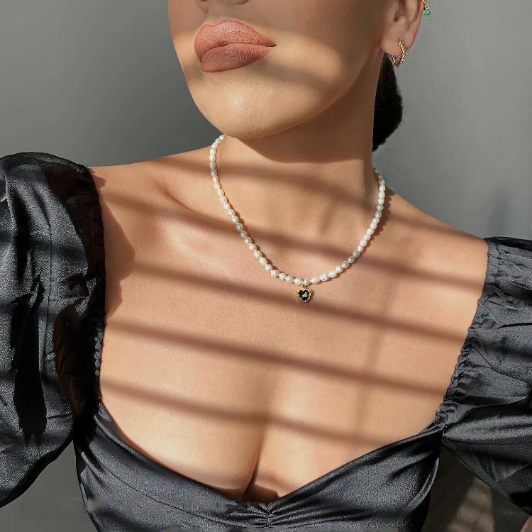 90s Rose London 3-item Jewellery Set, 2025 Spring Summer Trendy Fashion Jewellery Mysterybox, Necklace + Rings + Bracelet, Elegant Classic Jewellery Necklace for Women, Casual Basic Girl Accessories, All Matching Adjustable Necklace Rings 2