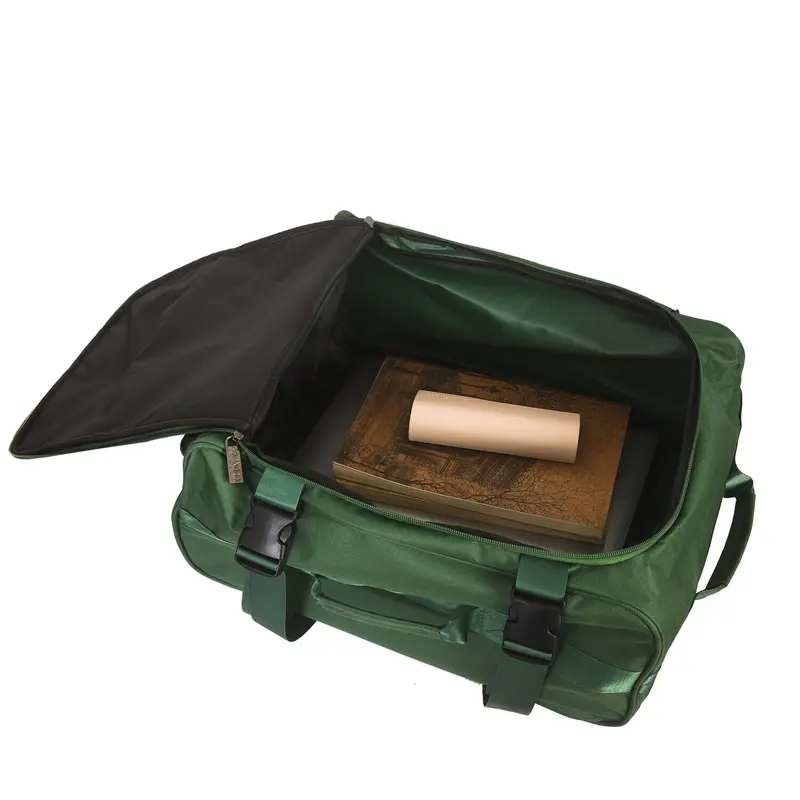 CHARKHAH Hand Carry Luggage Case Trolley on Wheels, 1.9 kg Lightweight, 37L Capacity, 47cm x 36cm x 20cm, Cabin Suitcase 2