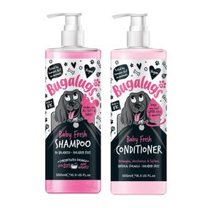 Bugalugs Baby Fresh Dog Shampoo & Conditioner Duo Bundle