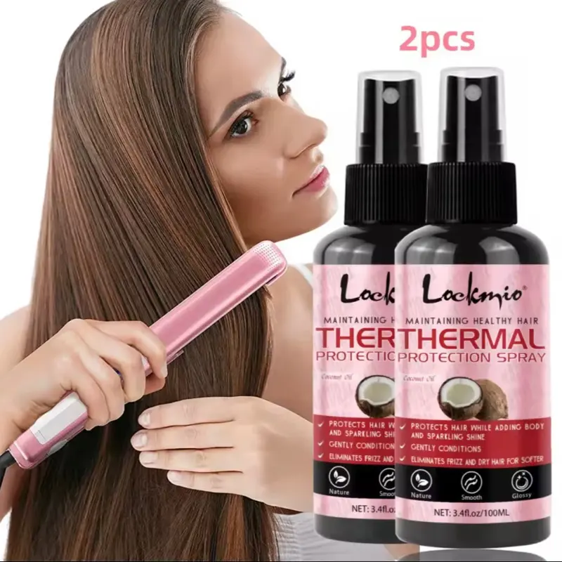 Heat Protection and Repair Damaged Hair with Coconut Oil - Free Shipping