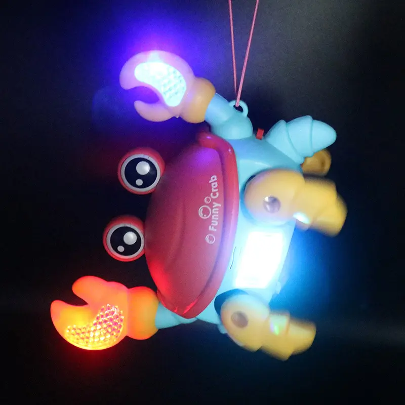Sensory Toys for Babies, Electric light music Crawling Crab Toy Baby Toys 0-6 Months Gifts for 1 2 Year Old Girls Boys Crab Toddler Toys for 1-2 Year Old Girls Tummy Time 0-6 2