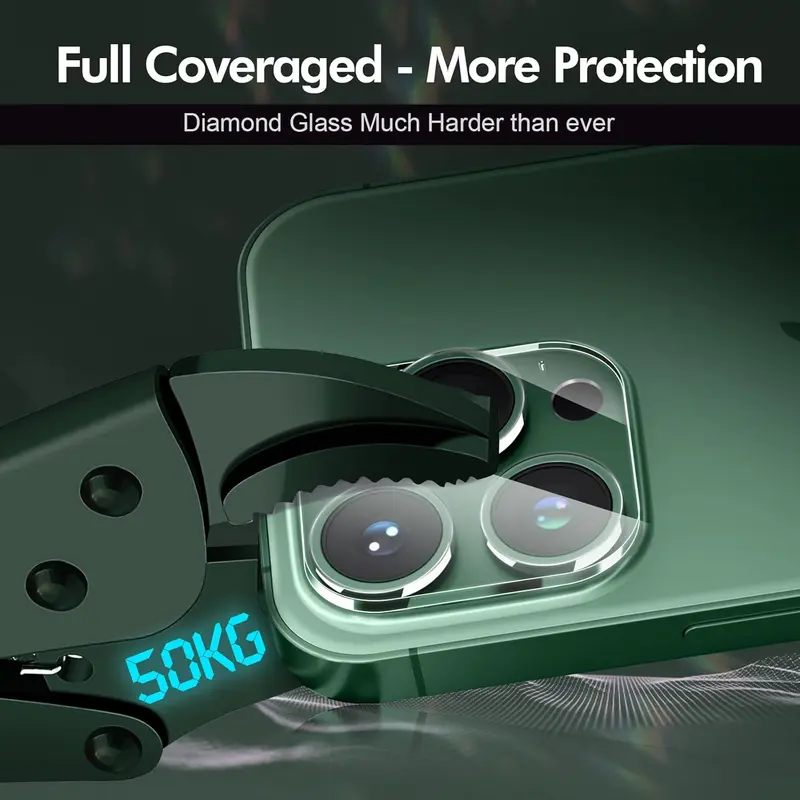 2 PCS Tempered Glass Camera Lens Protector for iPhone 16 Pro and 16 Pro Max - Accessories, Handheld Protection Cover 4