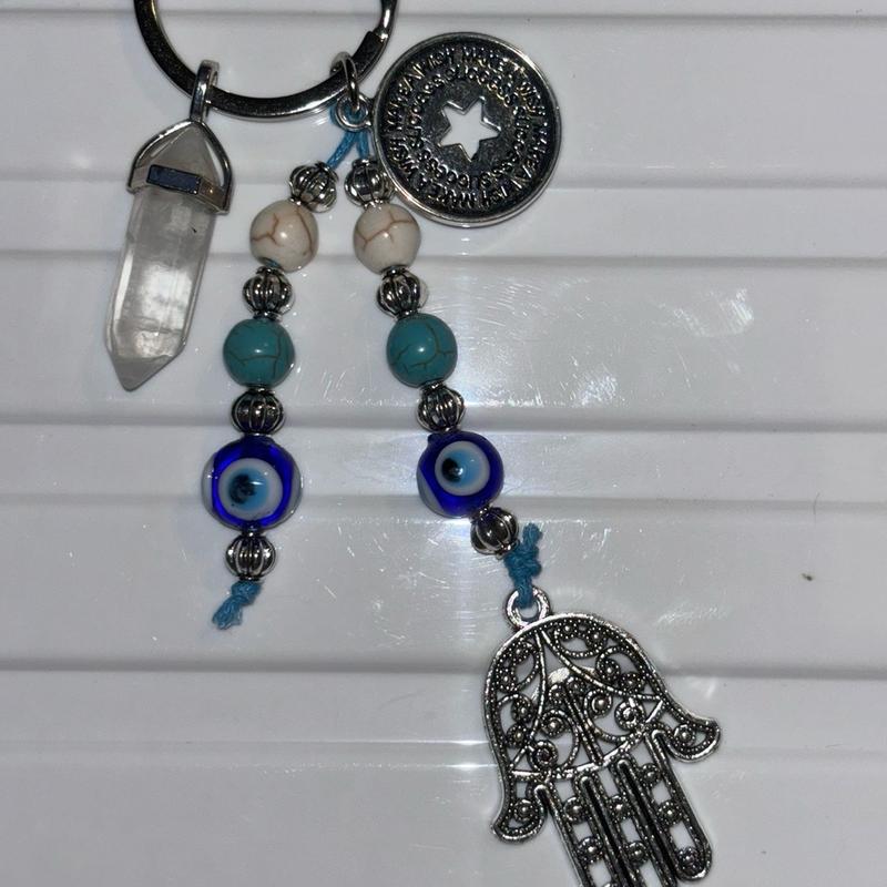 Phone straps & Keychains with crystals, ouija boards & pompoms 6