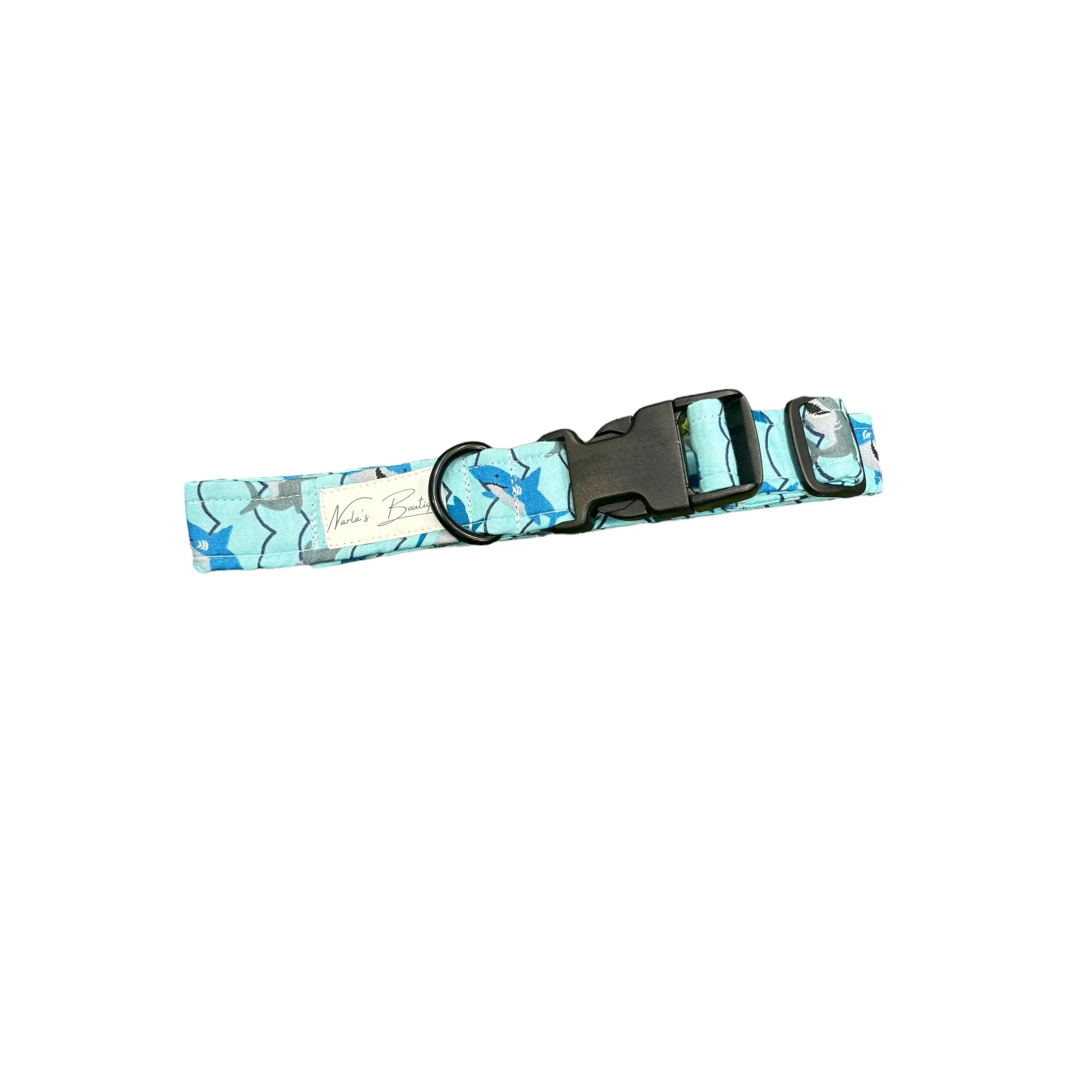 Sassy Shark Dog collar - 1 Inch