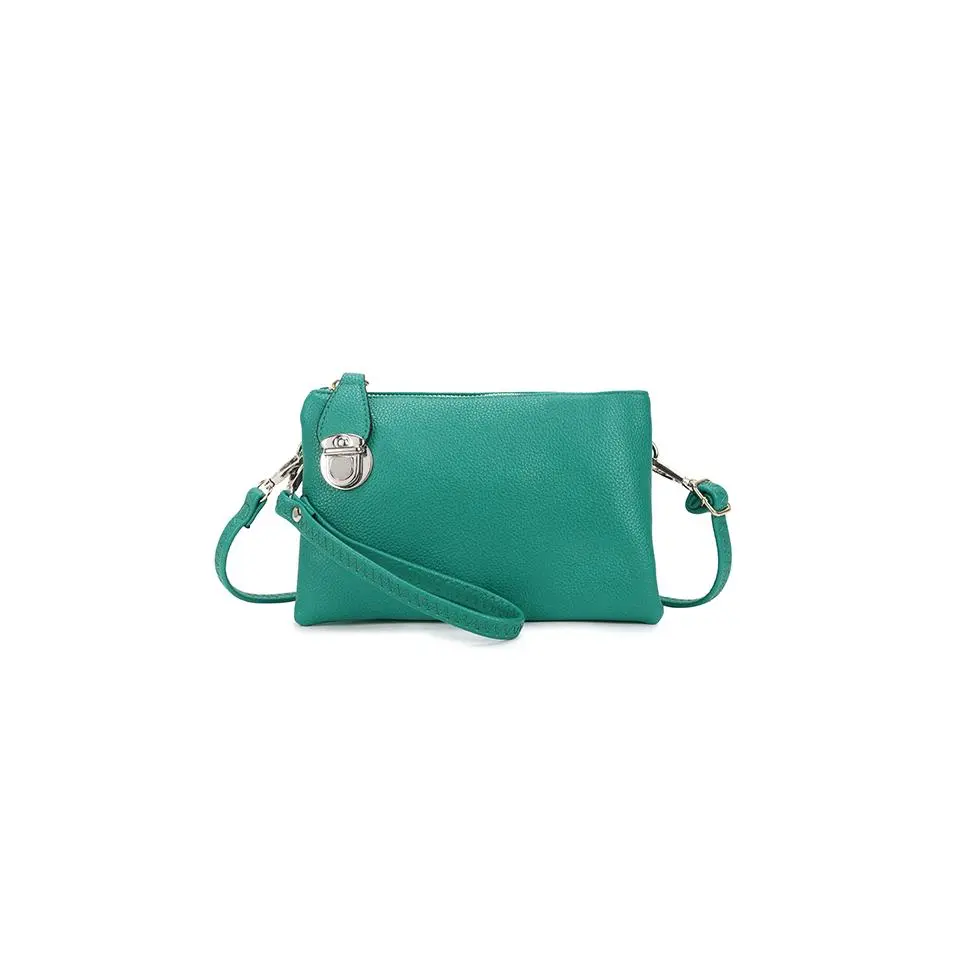 Zip Clasp Clutch/Messenger