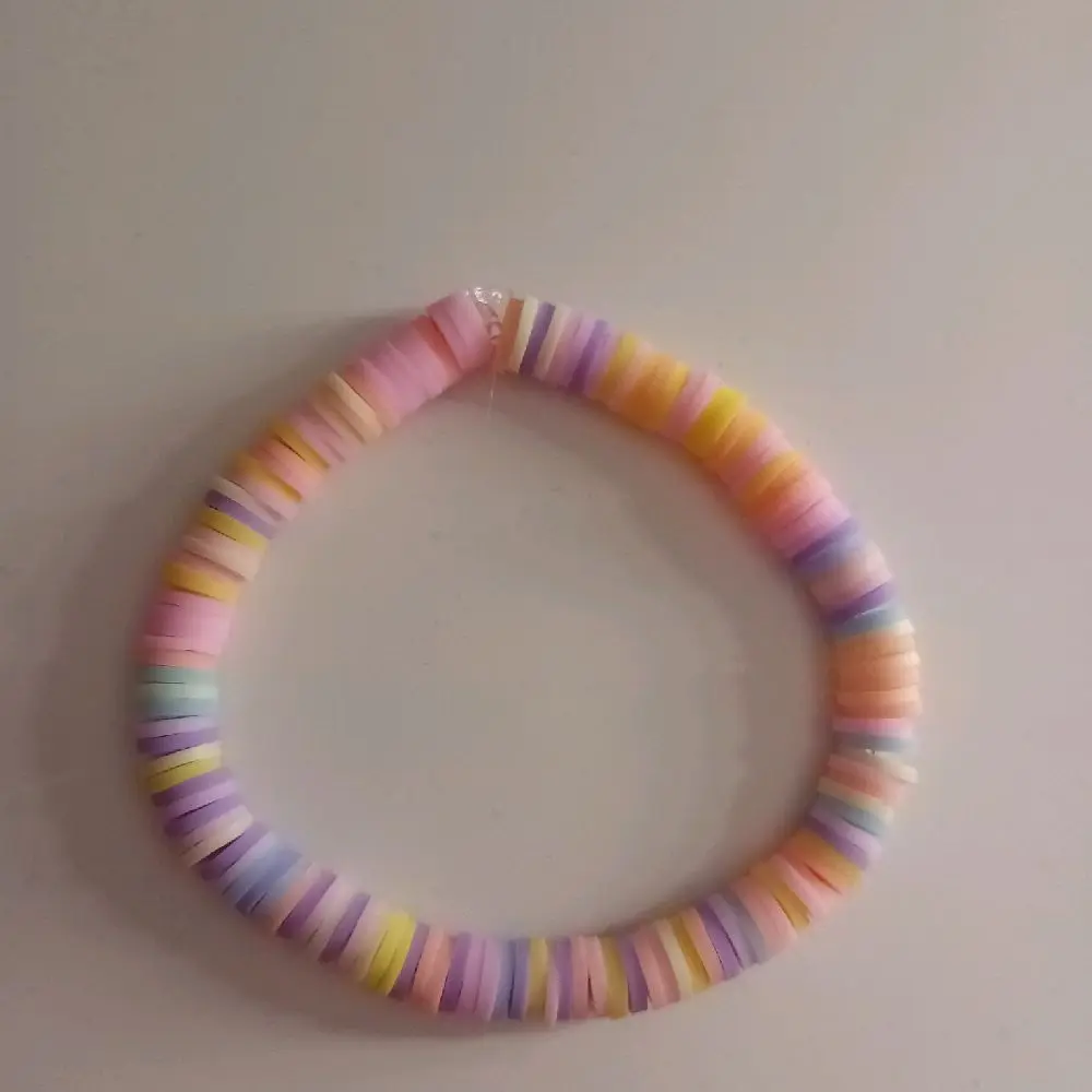 Fashionable Pastel Clay Bead Bracelet for Women